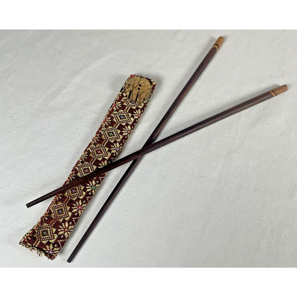 Sake Set 3 Ochoko Cup 2 Tokkuri Bottle Blue White Porcelain Japanese +Chopsticks - Picture 7 of 10